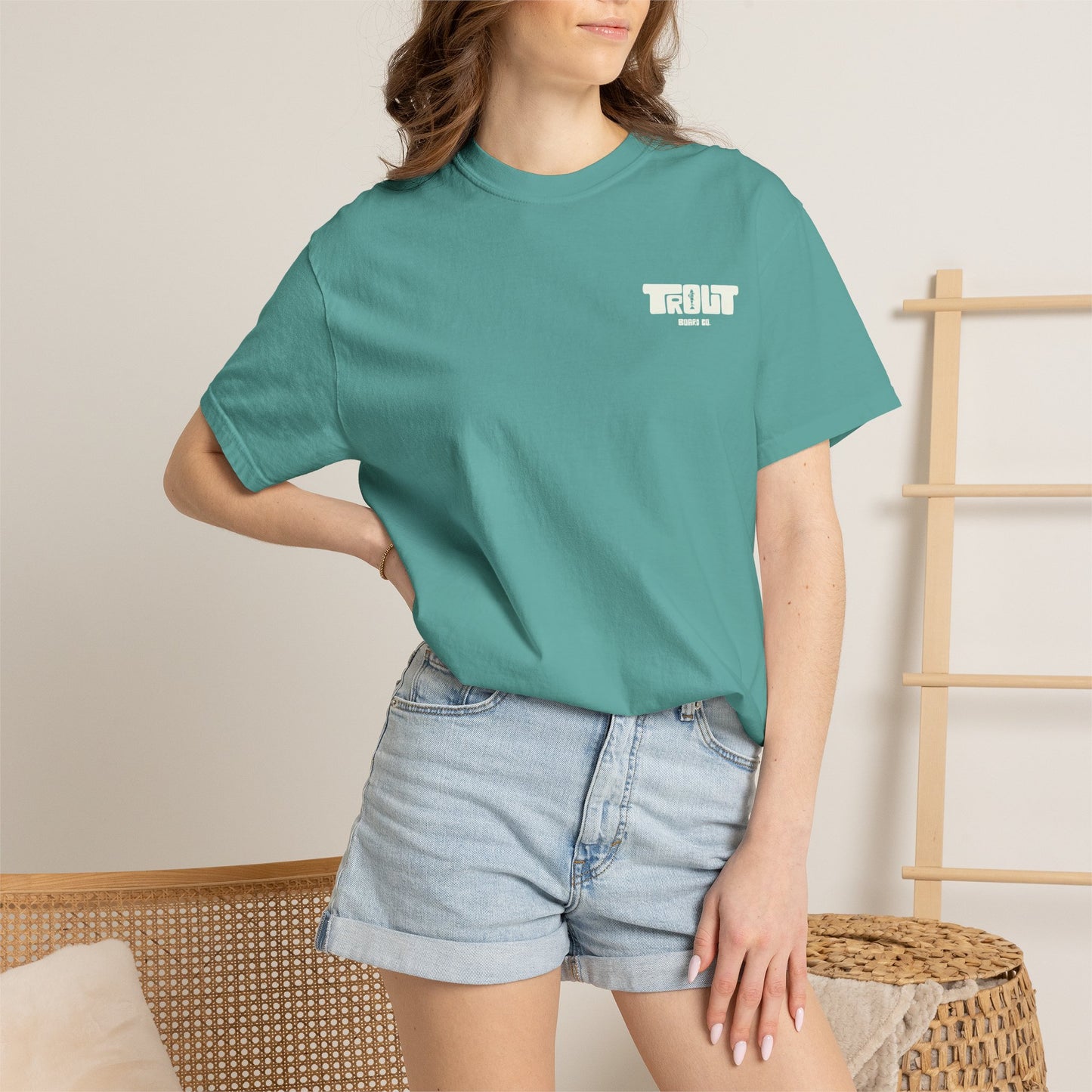 T-Shirt — Trout Board Co. Retro Logo Tee