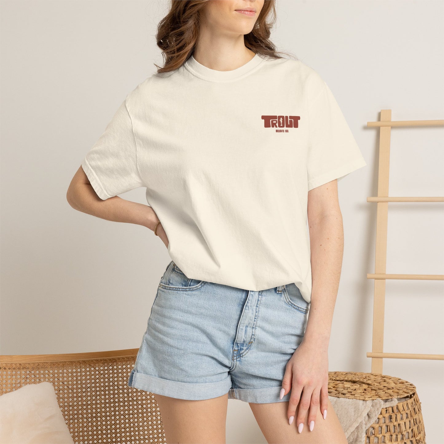 T-Shirt — Trout Board Co. Retro Logo Tee
