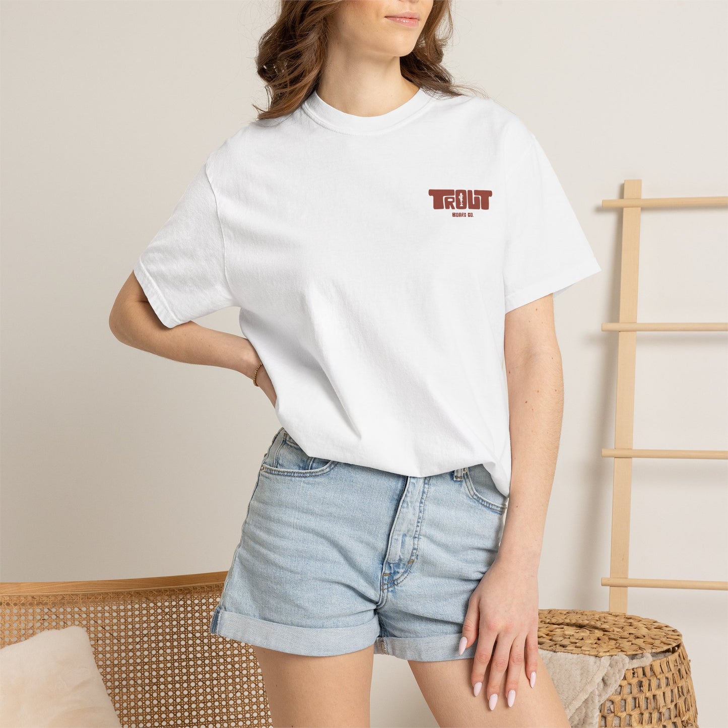 T-Shirt — Trout Board Co. Retro Logo Tee