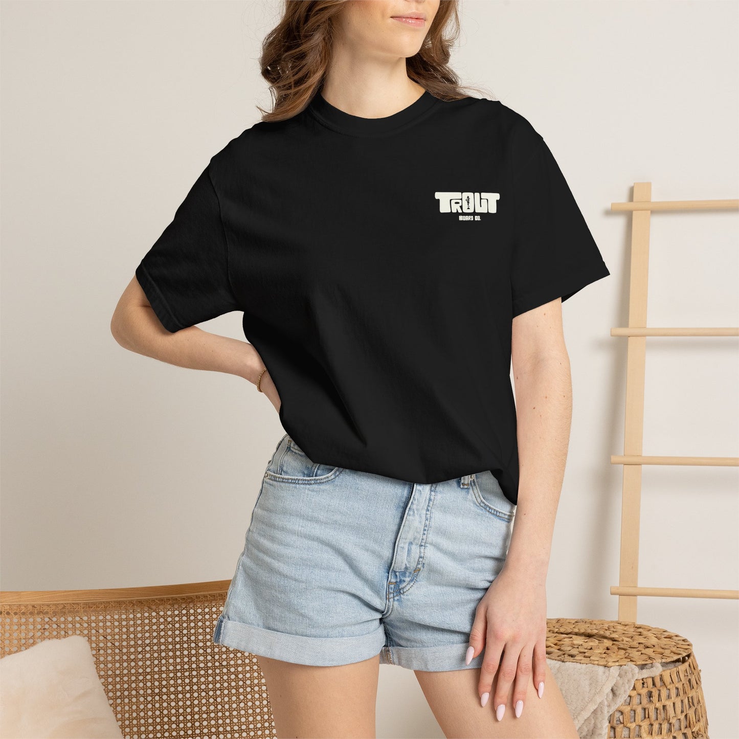 T-Shirt — Trout Board Co. Retro Logo Tee