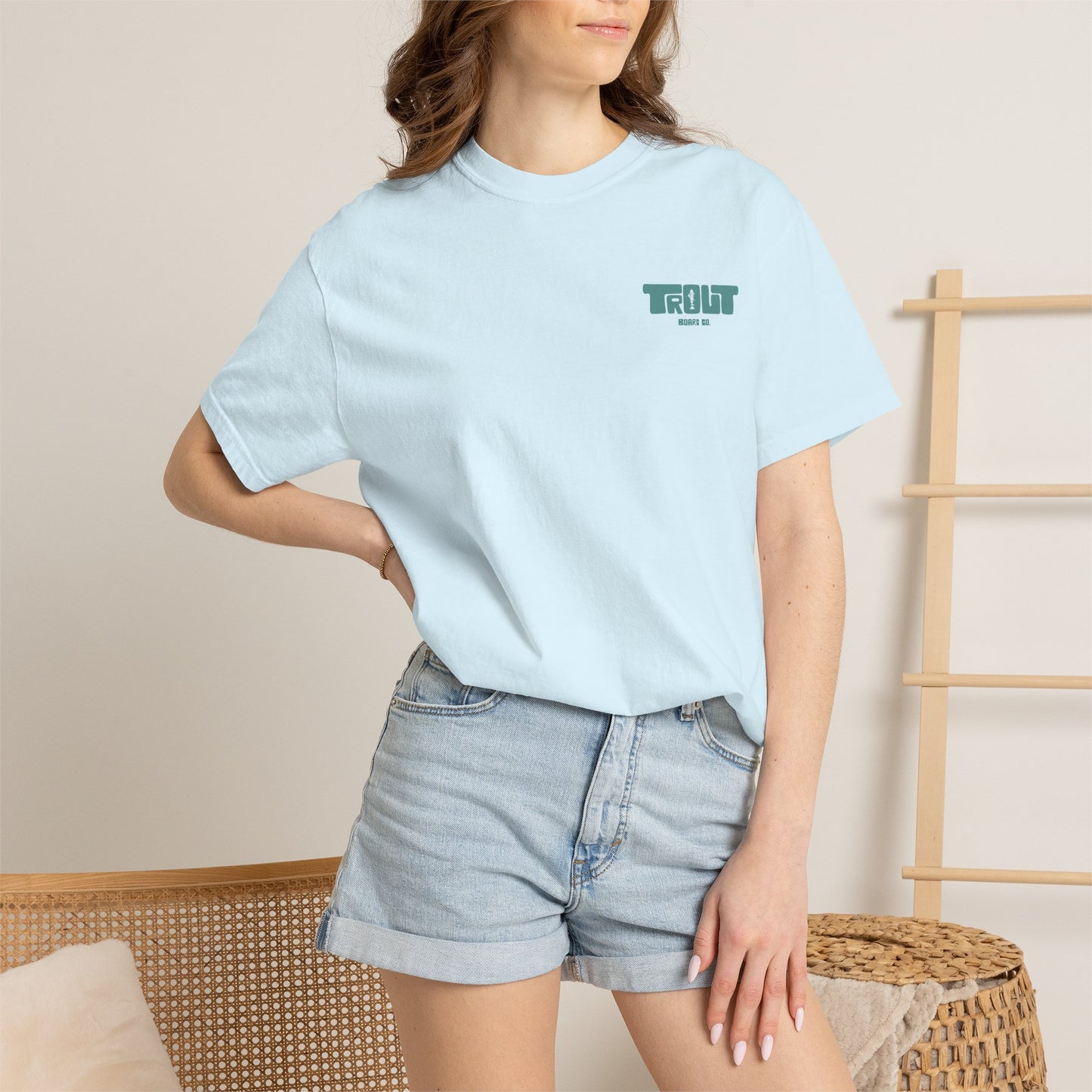 T-Shirt — Trout Board Co. Retro Logo Tee